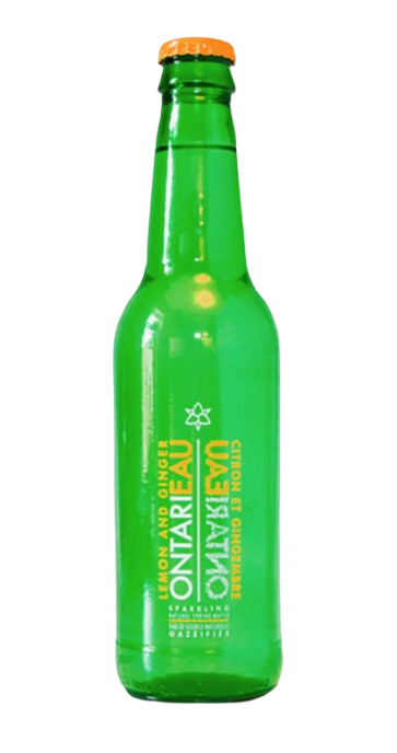 Ontarieau - Sparkling Water - Lemon Ginger, 355 mL