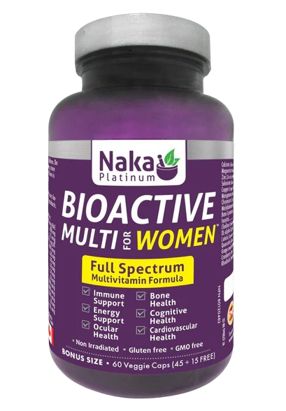 Naka Platinum - Bioactive Multi Women, 60 Vcaps