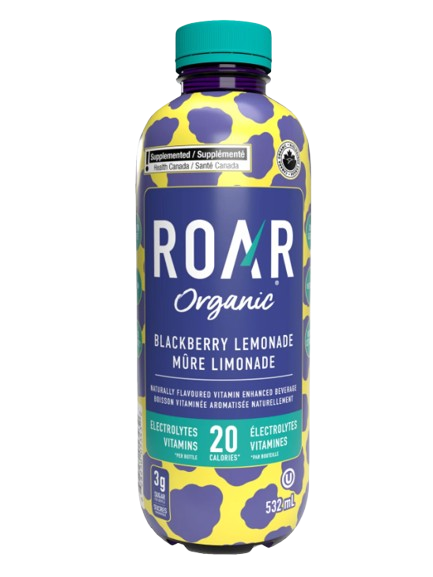 Roar Organic - Blackberry Lemonade, 532 mL