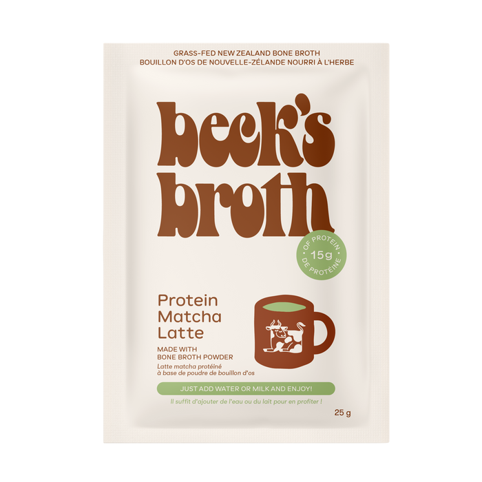 Beck's Broth - Protein Matcha Latte, 25 g