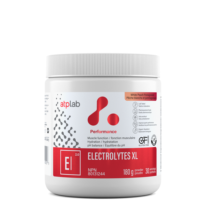 ATP - Electrolytes XL White Peach Pomegranate, 180 g