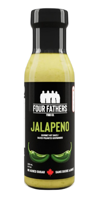 Four Fathers Food Co - Jalapeno Hot Sauce, 240 mL