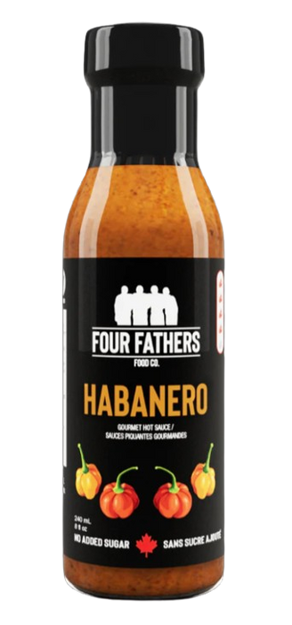 Four Fathers Food Co - Habanero Hot Sauce, 240 mL