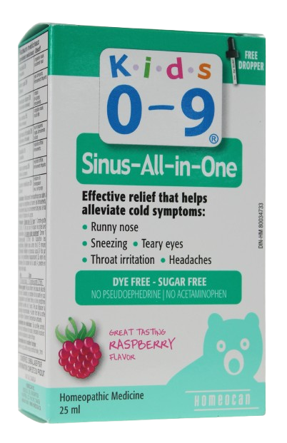 Homeocan - Kids 0-9 Sinus-All-In-One, 25 mL