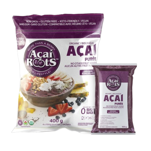 Acai Roots - Açaí Smoothie Pouch Puree, 400 g