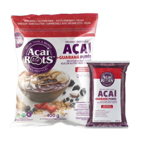 Acai Roots - Organic Açaí + Guarana Smoothie, 400 g
