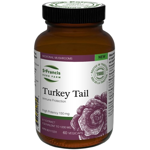 St. Francis - Turkey Tail 8:1 Extract, 60 Capsules