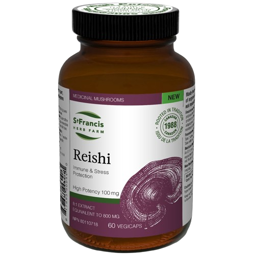 St. Francis - Reishi 8:1 Extract, 60 Capsules