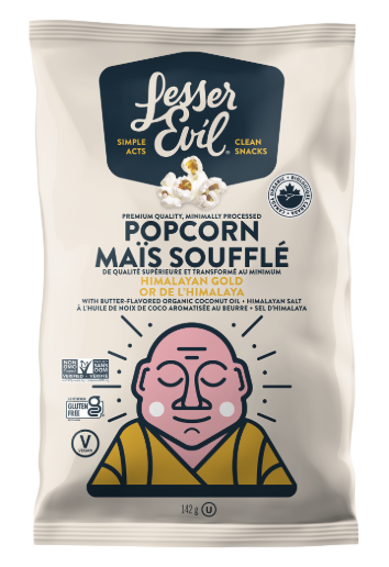 Lesser Evil - Popcorn Himalayan Gold, 140 g