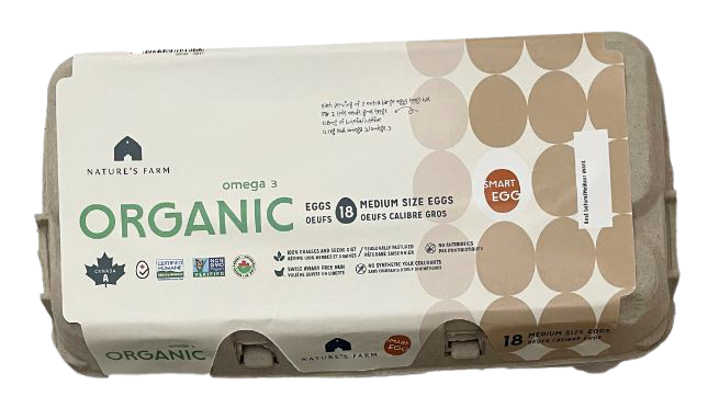 Nature's Farm - Organic Omega 3 - Medium, 18 Count