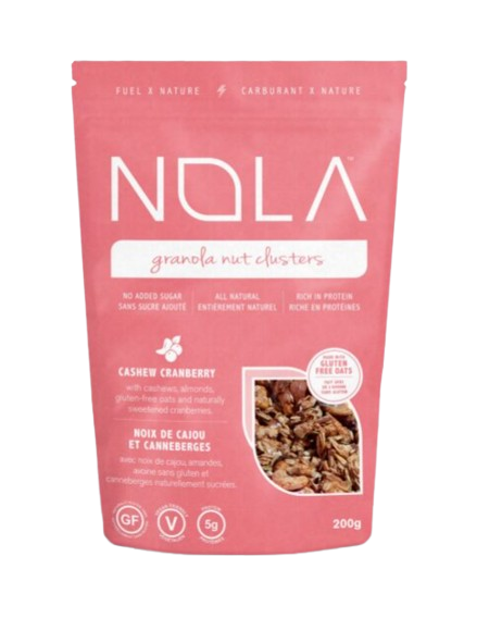 Nola Baking - Cashew Cranberry, 200 g