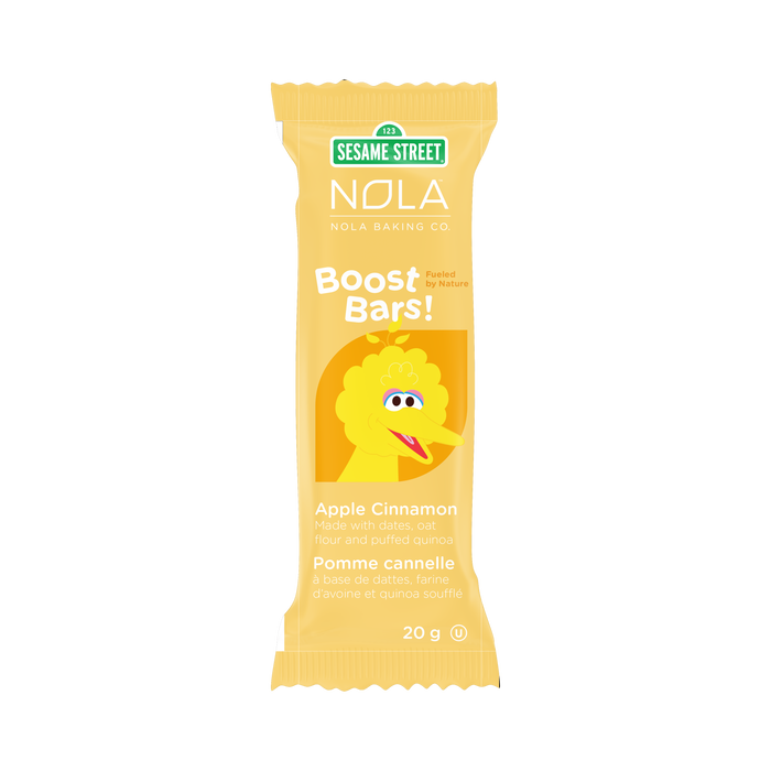 Nola Baking - Apple Cinnamon Boost Bar, 5x20 g