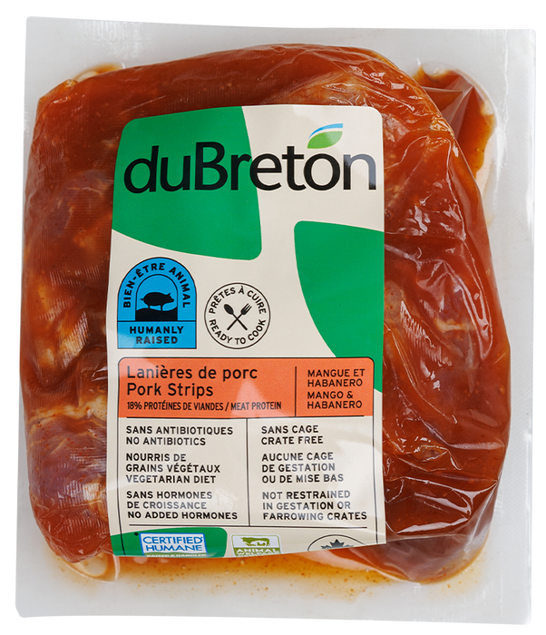 Dubreton - Rustic Mango & Habenero Strips, 350 g