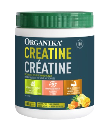 Organika - Creatine - Fruit Punch, 600 g
