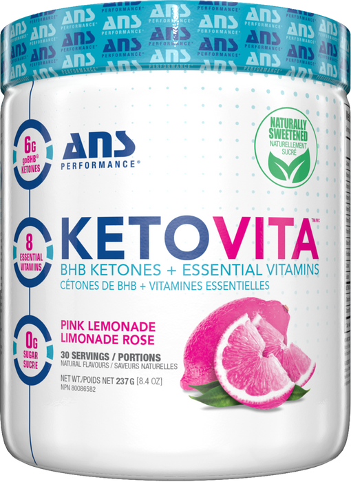 ANS Performance - KETOVITA - Pink Lemonade, 237 g