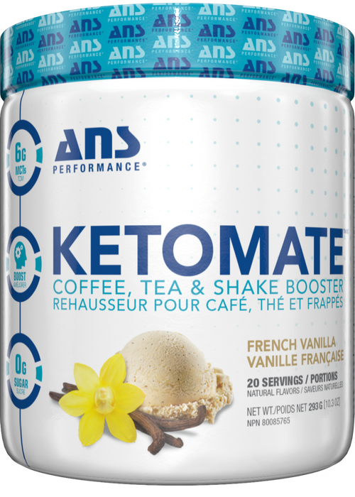 ANS Performance - KETOMATE Creamer French Vanilla, 293 g