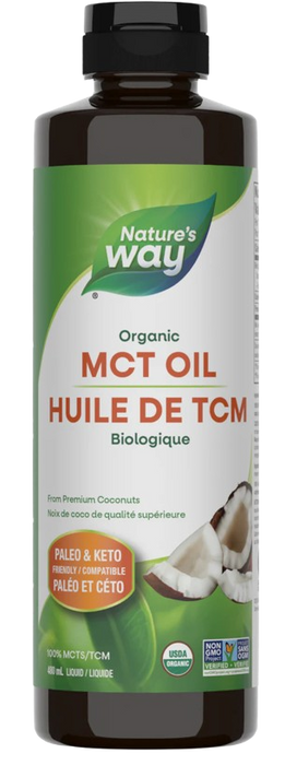 Nature's Way - Organic MCT Oil, 480 mL