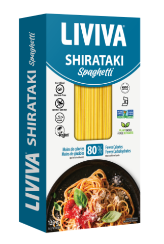 Liviva - Dried Shirataki Spaghetti, 120 g