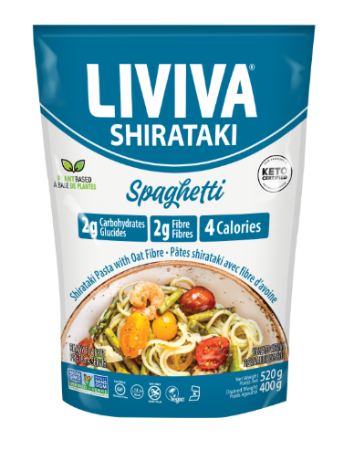 Liviva - Shirataki Pasta - Spaghetti, 400 g