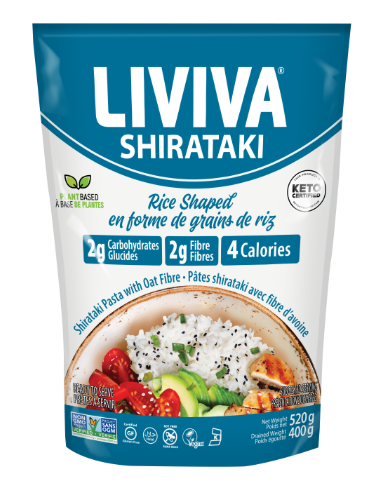 Liviva - Shirataki Pasta - Rice, 400 g