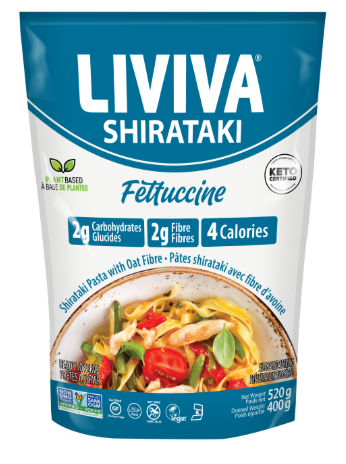 Liviva - Shirataki Pasta - Fettuccine, 400 g
