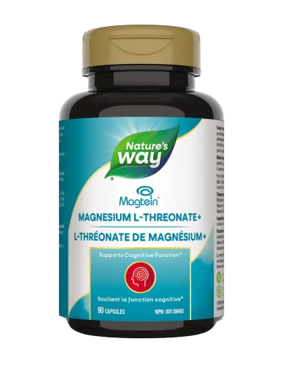 Nature's Way - Magnesium L-Threonate Plus, 90 Capsules