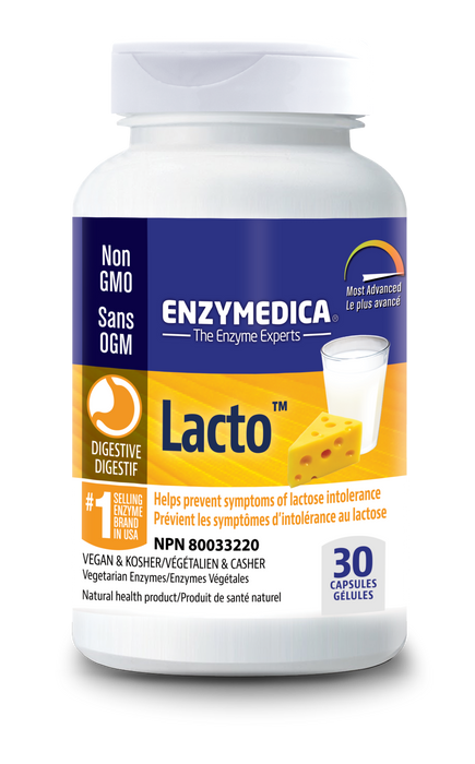 Enzymedica - Lacto, 30 Capsules