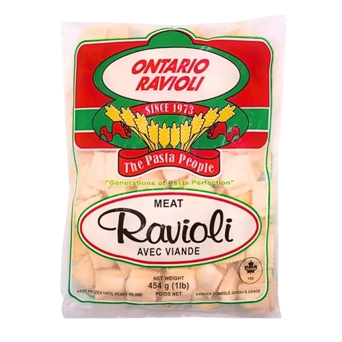 Ontario Ravioli - Meat Ravioli, 454 g