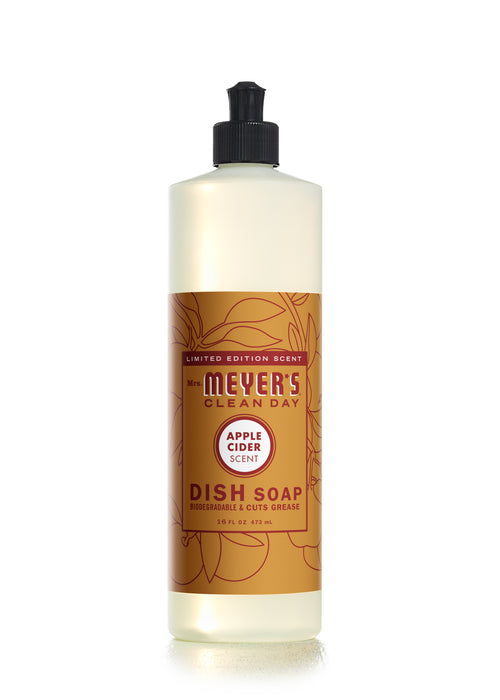 Mrs. Meyer's Clean Day - Dish Soap - Apple Cider, 473 mL