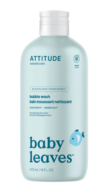 Attitude - Baby Leaves Wash - Almond Milk, 473 mL