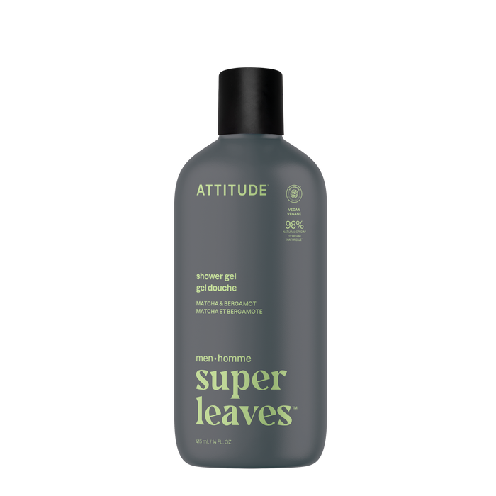 Attitude - Body Wash - Matcha & Bergamot, 415 mL