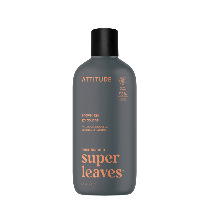 Attitude - Body Wash - Patchouli & Bourbon, 415 mL