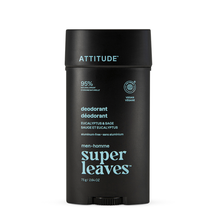 Attitude - Deodorant - Eucalyptus & Sage, 75 g