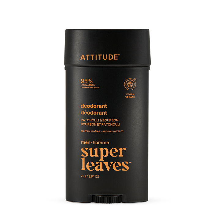 Attitude - Deodorant - Patchouli & Bourbon, 75 g