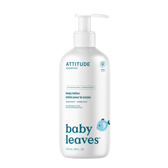 Attitude - Baby Leaves Body Lotion - Almond, 473 mL