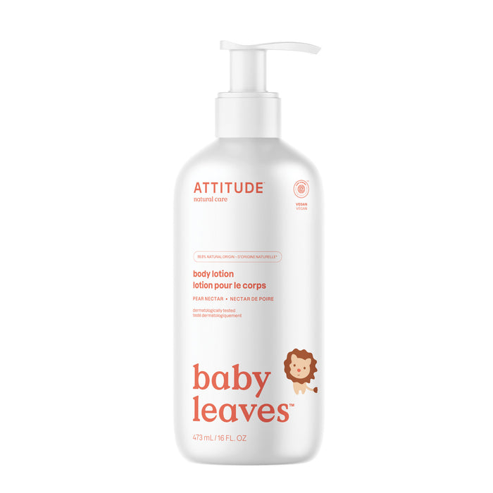 Attitude - Baby Leaves Body Lotion - Pear, 473 mL