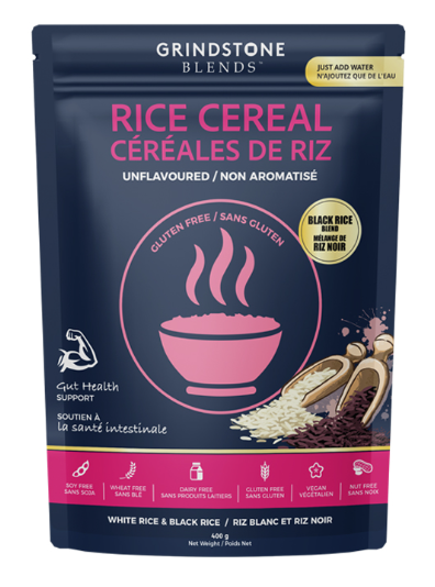 Grindstone Blends - Wellness Rice Cereal - Unflavoured, 400 g