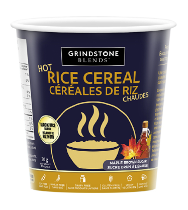 Grindstone Blends - Wellness Rice Cereal - Maple Brown Sugar, 30 g