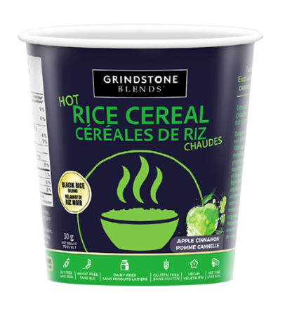Grindstone Blends - Wellness Rice Cereal - Apple Cinnamon, 30 g