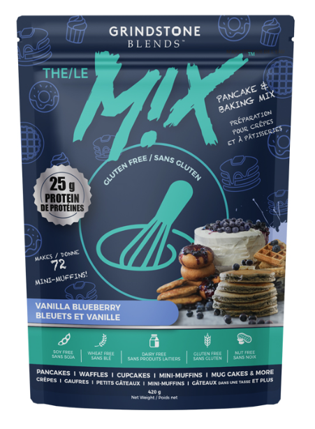 Grindstone Blends - The Mix Vanilla Blueberry, 420 g