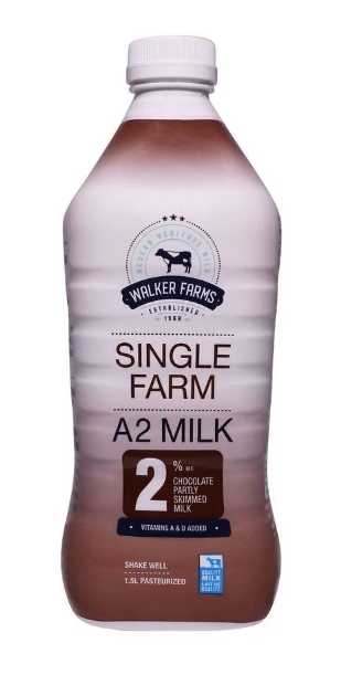 Walker Farms - 2% A2 Protein Chocolate Milk, 1.5 L