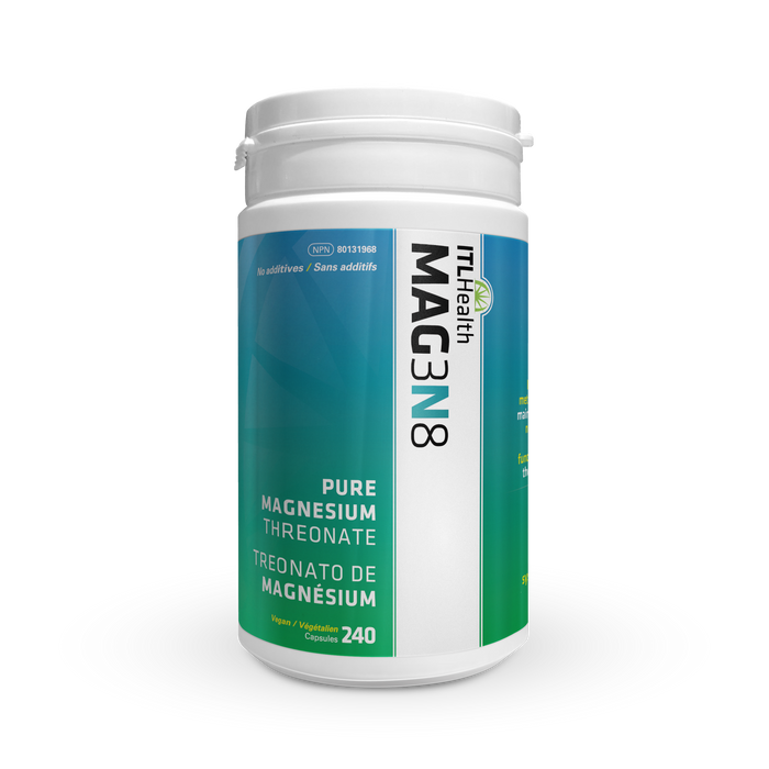 ITL Health - MAG3N8 Magnesium Threonate, 240 Capsules