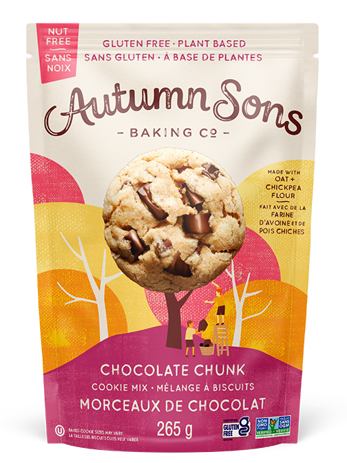 Autumn Sons Baking - Chocolate Chunk Cookie Mix, 265 g