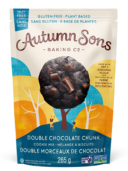 Autumn Sons Baking - Double Chocolate Chunk Cookie Mix, 265 g