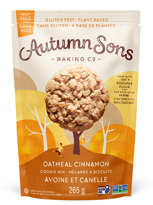 Autumn Sons Baking - Oatmeal Cinnamon Cookie Mix, 265 g