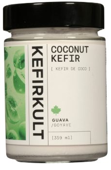 Kefirkult - Coconut Kefir Yogurt - Guava, 359 mL