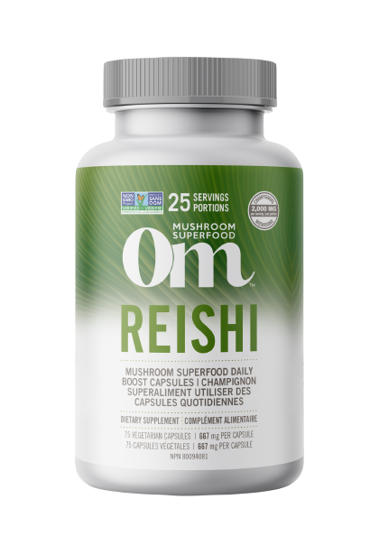 OM Mushroom - Reishi Mushroom, 75 Caps