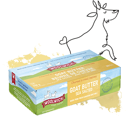 Woolwich Dairy - Goat Butter - Salted, 250 g
