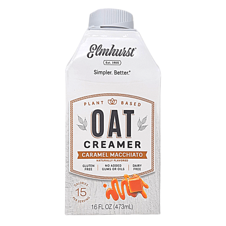 Elmhurst - Oat Creamer - Caramel Macchiato, 473 mL