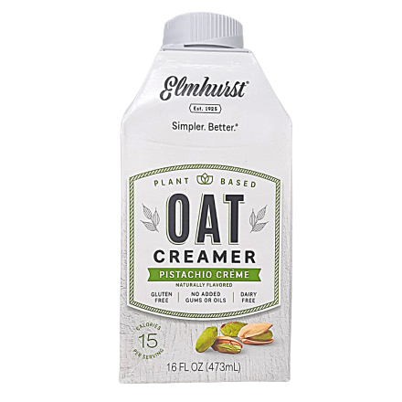 Elmhurst - Oat Creamer - Pistachio Creme, 473 mL
